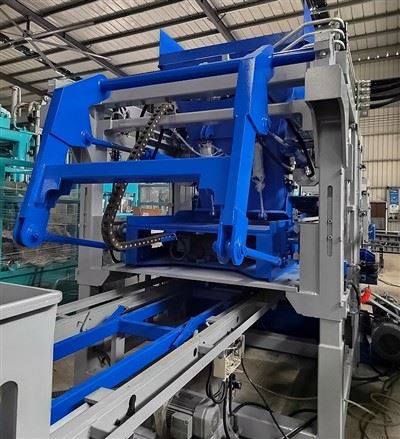 Циментова хидравлична машина за кухи блокове