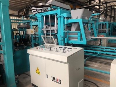 Машина за производство на кухи бетонни блокове Индия