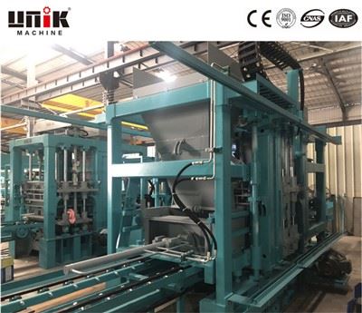 Машина за производство на твърди бетонни блокове