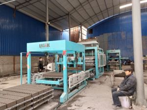 Машинна линия за производство на тухли